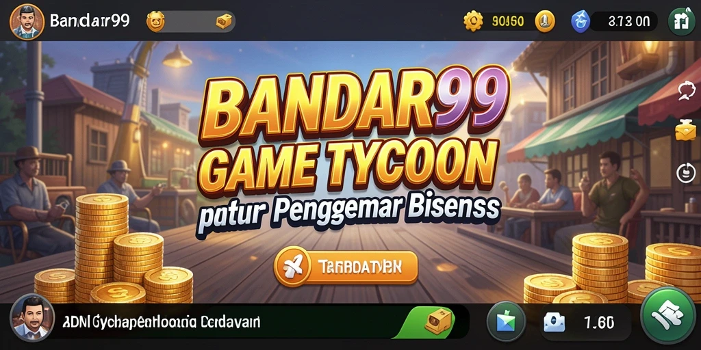 Tangkapan layar utama BANDAR99 memperlihatkan gameplay Tycoon yang menarik.