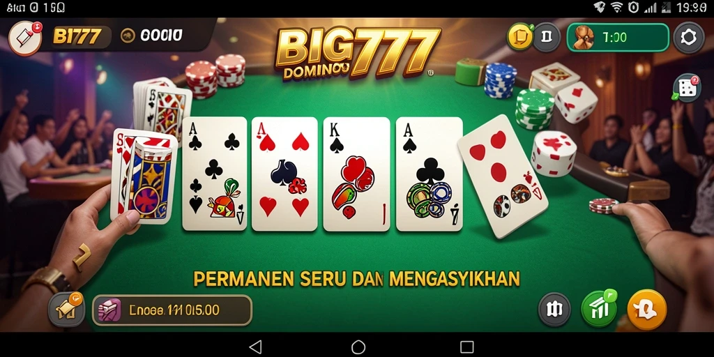 Tampilan gameplay seru dari BIG777 dengan grafis menarik.