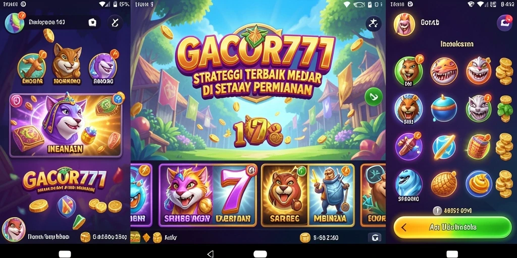 Screenshot utama GACOR777 menampilkan momen strategis dari gameplay yang mendebarkan.