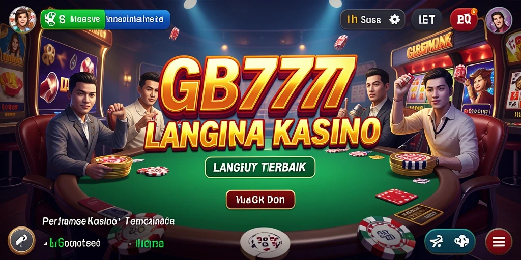 Screenshot GB777 menampilkan dealer live yang interaktif dan permainan kasino yang mendebarkan.