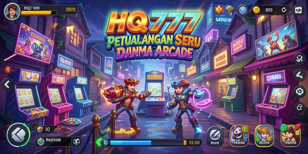 Tampilan gameplay seru dari HQ777 dalam kategori Arcade.