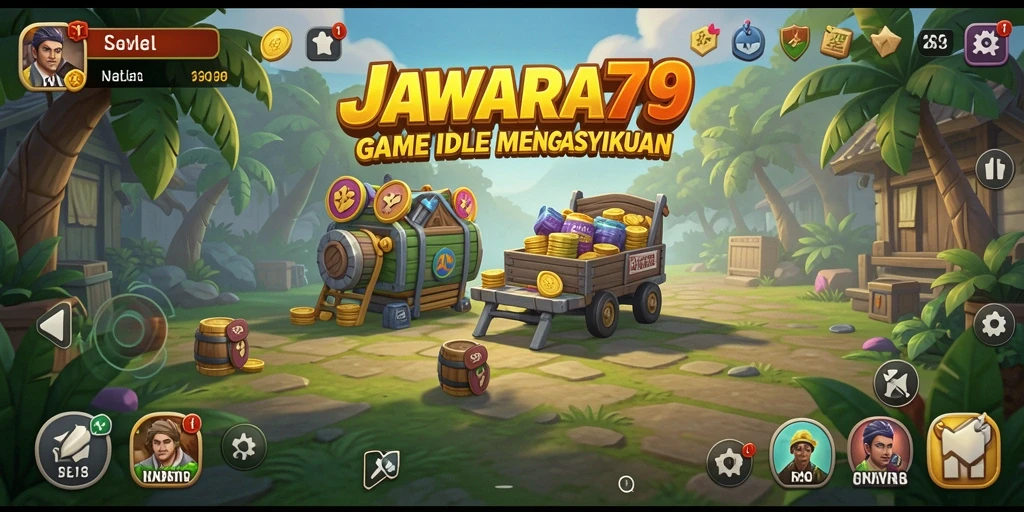 Tampilan gameplay JAWARA79 yang menarik dan menghibur.