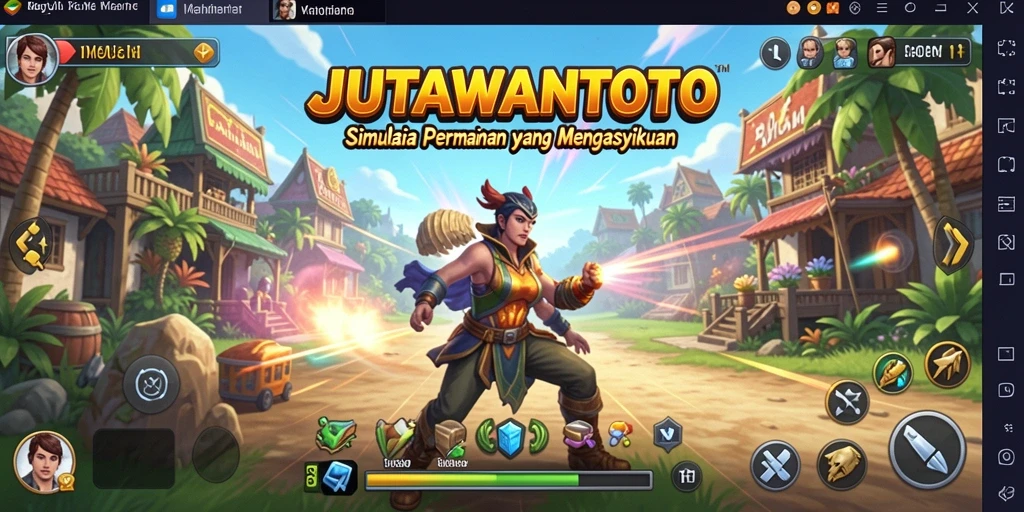 Tampilan gameplay JUTAWANTOTO yang mendebarkan dan interaktif.