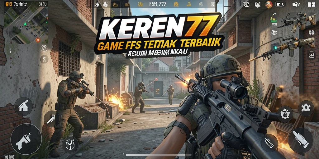 Tampilan gameplay intens dalam KEREN77 dengan grafik memukau.