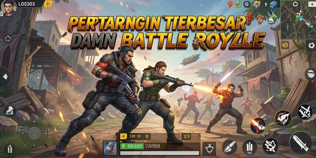 Gameplay seru dan grafik memukau di LOS303.