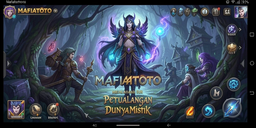 Screenshot MAFIATOTO menampilkan aksi seru dalam petualangan gameplay.