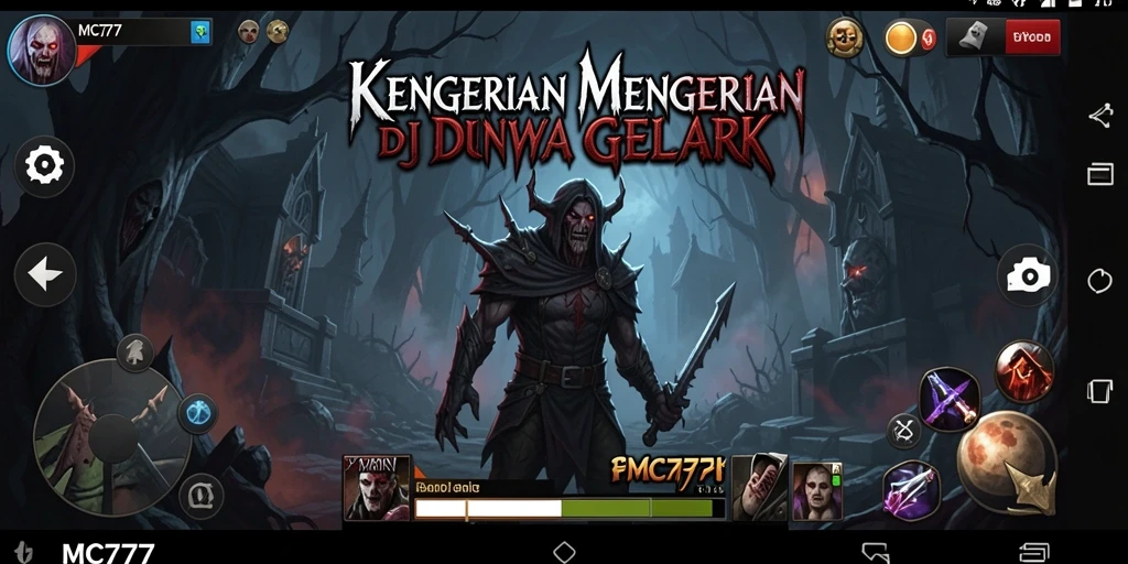 Screenshot menampilkan suasana mencekam dalam gameplay MC777.