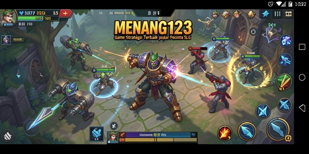 Menampilkan aksi strategis dan interaksi sosial yang dinamis dalam MENANG123.