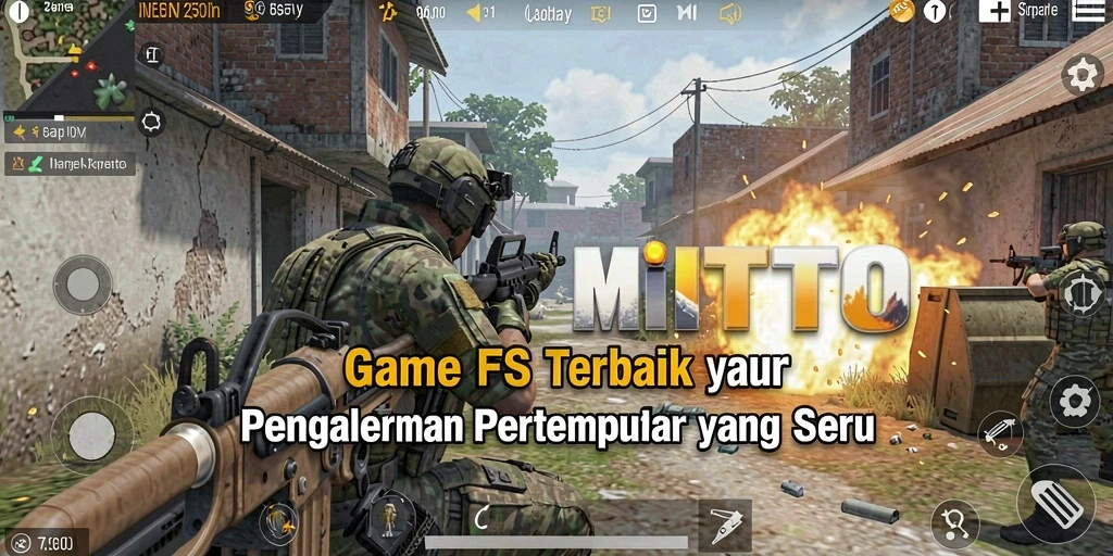 Tampilan gameplay MINTOTO dengan aksi pertempuran yang intens dan menarik.