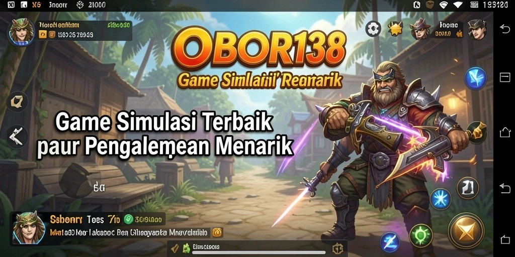 Tampilan gameplay menarik dari OBOR138 yang penuh petualangan.