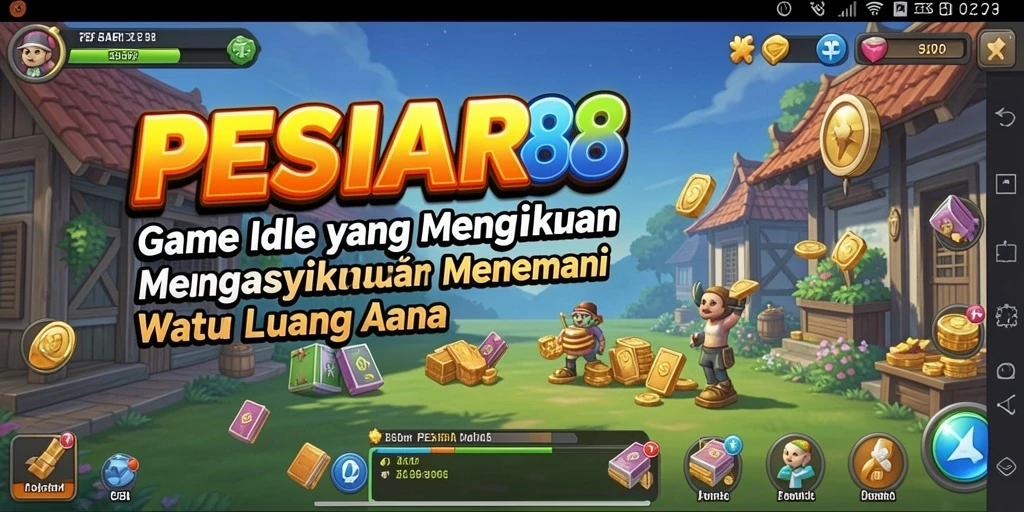 Tampilan gameplay PESIAR88 yang menarik dan penuh warna.