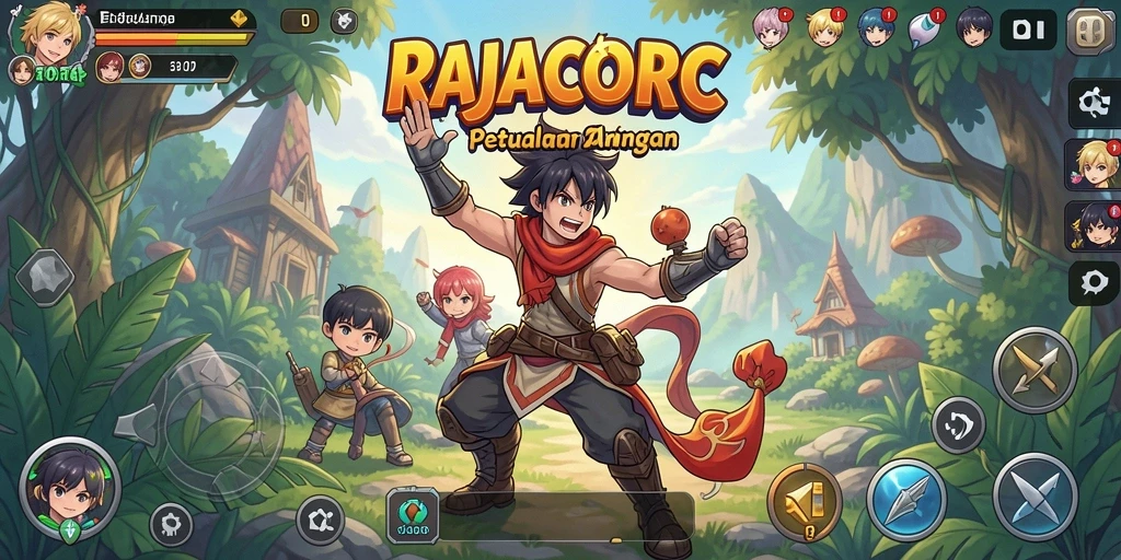 Menampilkan gameplay seru dengan karakter anime yang menarik.