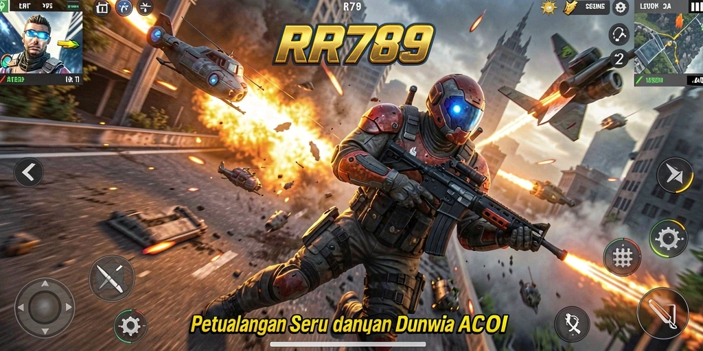 Gameplay mendebarkan dalam aksi penuh tantangan di RR789.