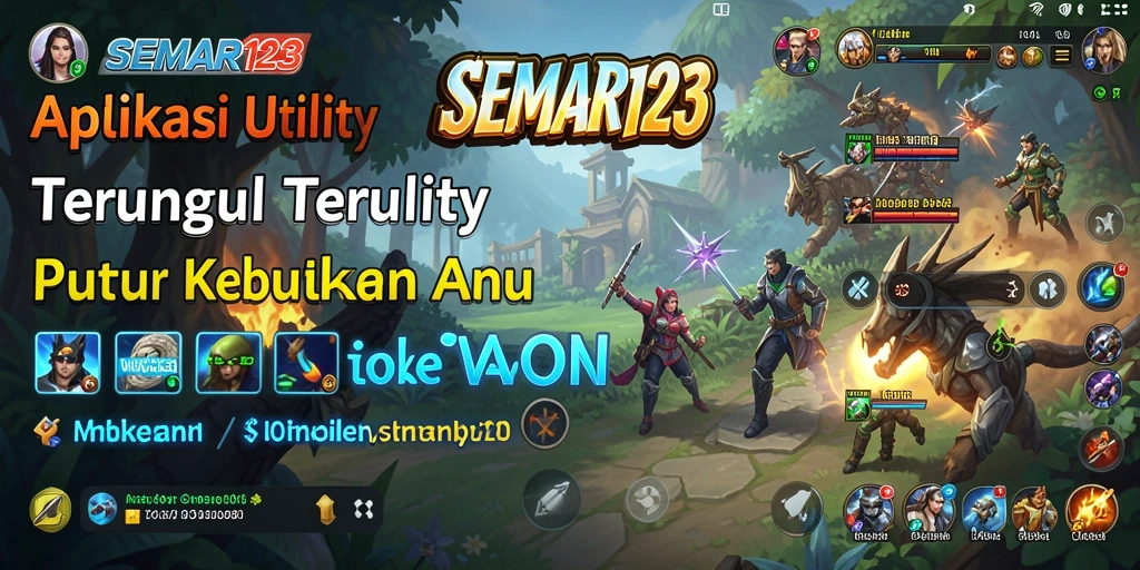 Tampilan antarmuka pengguna SEMAR123 yang modern dan fungsional.