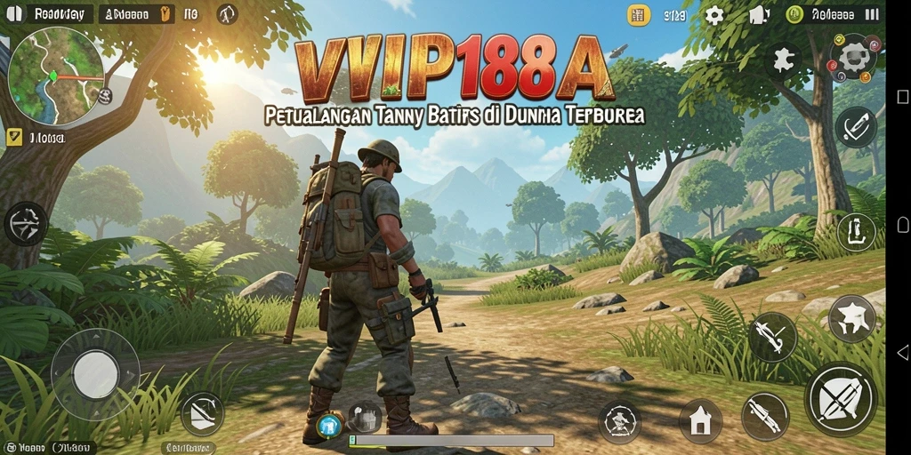 Screenshot VIP188 menunjukkan petualangan epik dalam dunia terbuka.